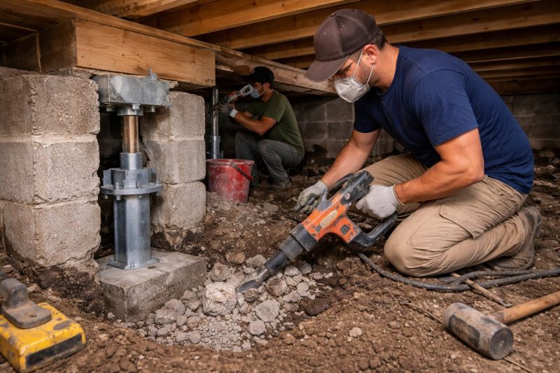 Underpinning Repair in Columbus, OH